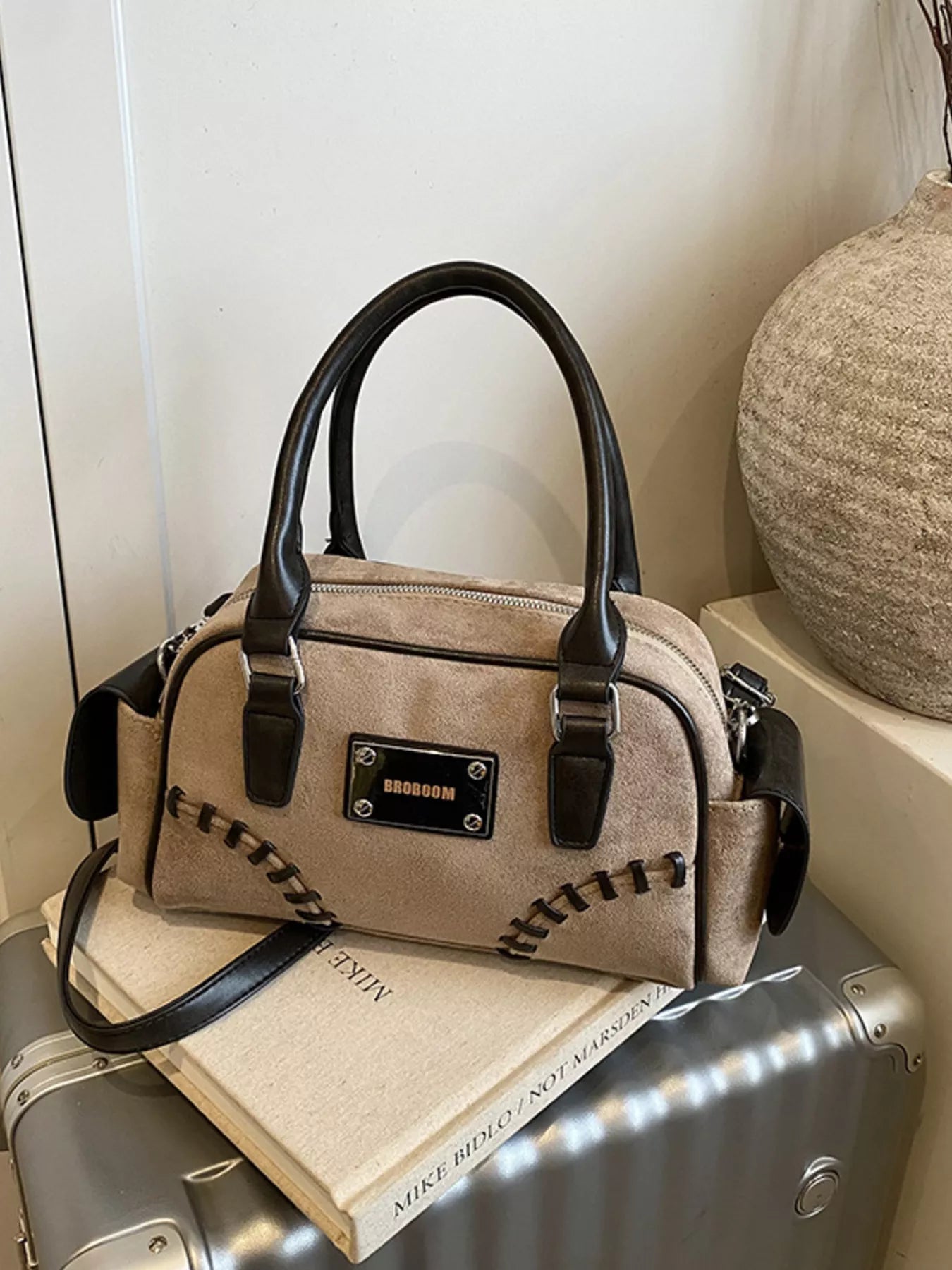 Vintage Top Handle Crossbody Bag - LuminaVintage Top Handle Crossbody Bag