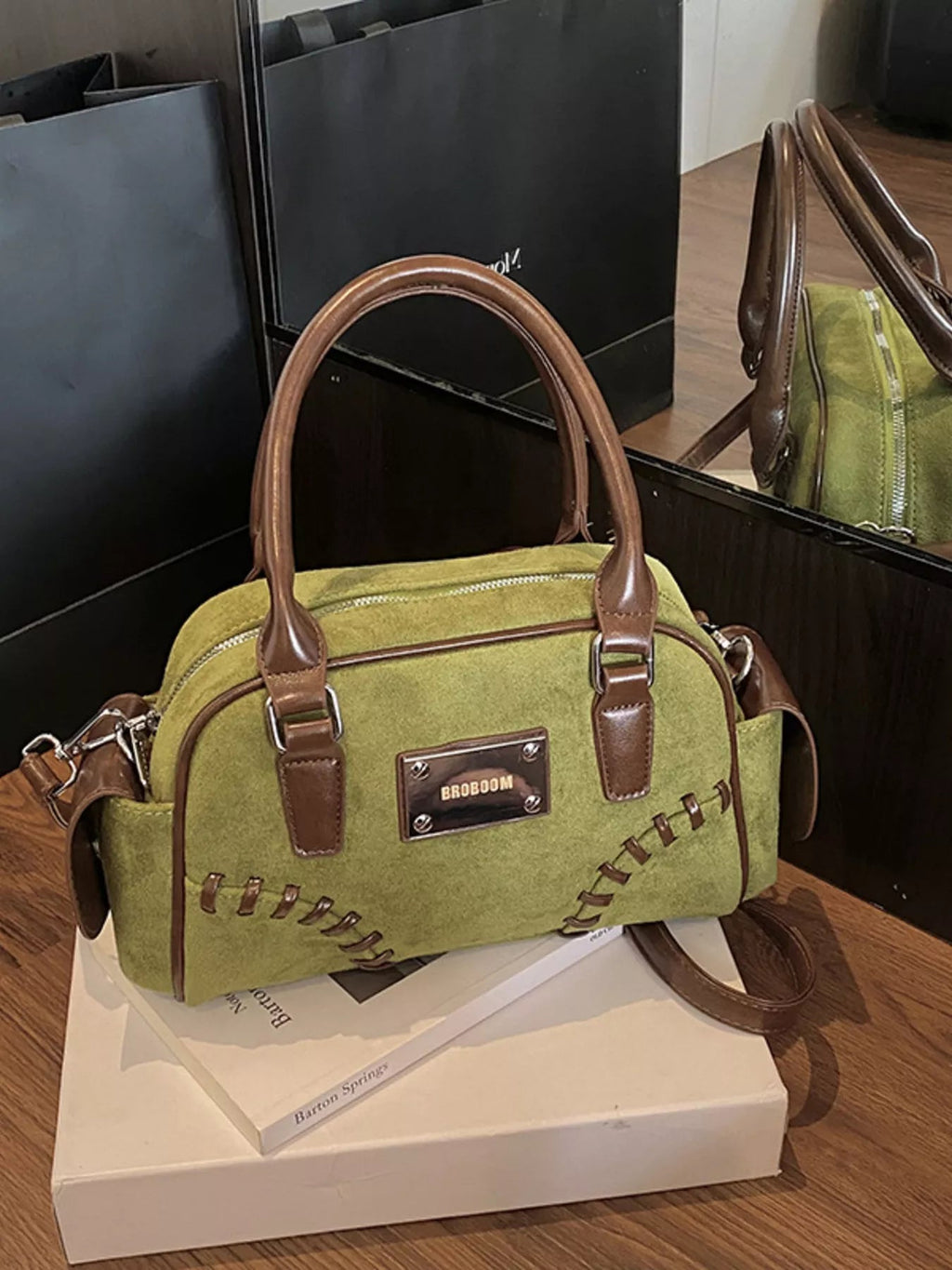 Vintage Top Handle Crossbody Bag - LuminaVintage Top Handle Crossbody Bag