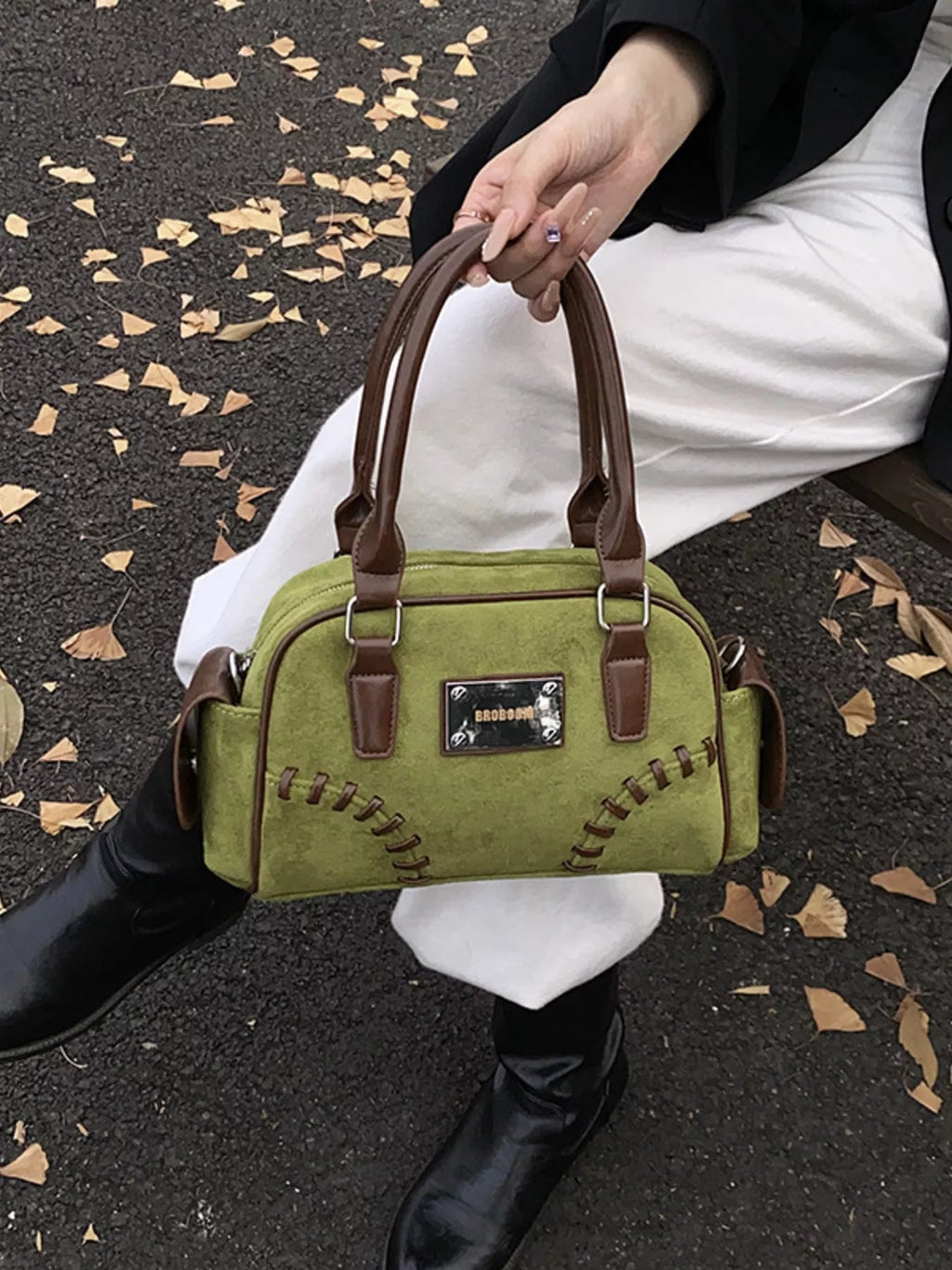 Vintage Top Handle Crossbody Bag - LuminaVintage Top Handle Crossbody Bag