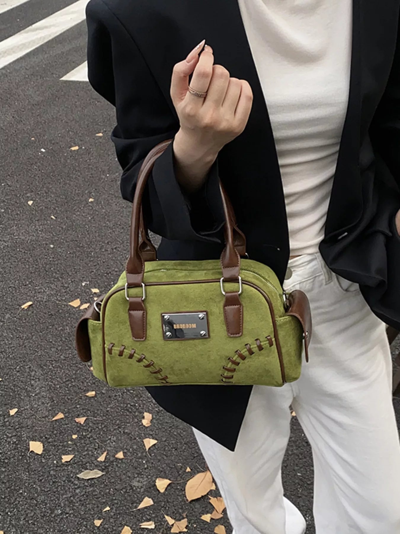 Vintage Top Handle Crossbody Bag - LuminaVintage Top Handle Crossbody Bag